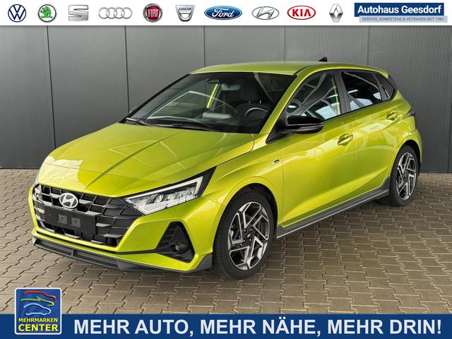 Gebrauchtfahrzeug Hyundai i20 - 1.2 MPI N-Line / LED Tempomat Navi R&uuml;ckfahrkamera Alu 17"