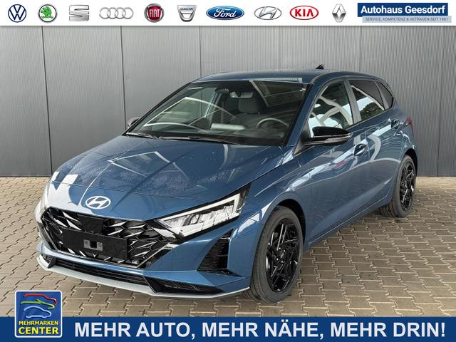 Lagerfahrzeug Hyundai i20 - Black-Line STYLE 1,0 T-GDi 7-DCT / Navi Tempomat Spurhalteassistent Kamera Sitz   Lenkradheizung LED