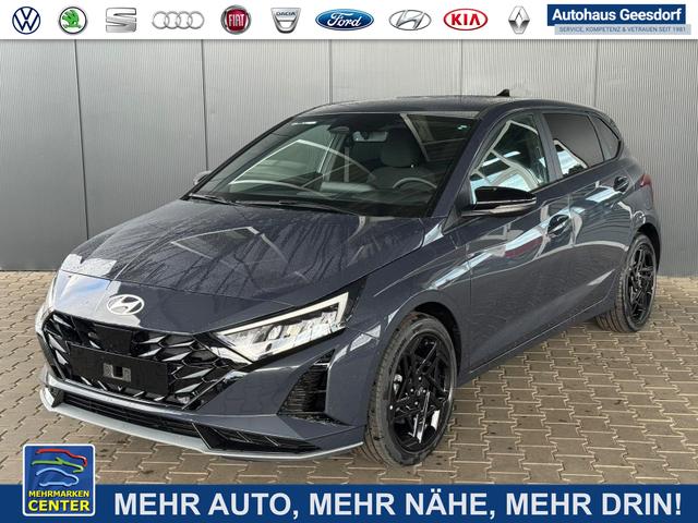 Lagerfahrzeug Hyundai i20 - Black-Line STYLE 1,0 T-GDi 7-DCT / Navi Tempomat Spurhalteassistent Kamera Sitz   Lenkradheizung LED
