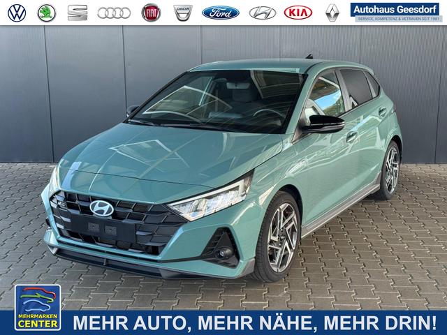 Gebrauchtfahrzeug Hyundai i20 - 1.2 MPI N-Line / LED Tempomat Navi R&uuml;ckfahrkamera Alu 17"