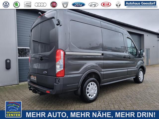 Lagerfahrzeug Ford Transit - L2H2 2.0 TDCi 130PS Trend 3,5t 3-Sitzer AHK Klima Navi Bluetooth DAB Frontscheibe beheizb. PDC v h Rückf.Kamera Tempomat