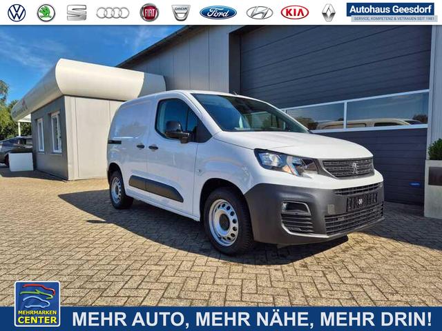 Gebrauchtfahrzeug Peugeot Partner - Premium L1 1.5 BlueHDI 102PS 2-Sitzer AHK Klima Radio Apple CarPlay Android Auto Bluetooth DAB PDC v h Rückf.Kamera Tempomat Ganzj.Reifen