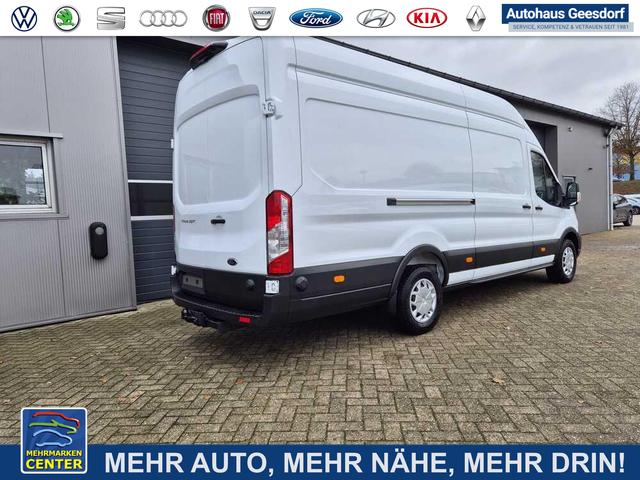 Lagerfahrzeug Ford Transit - 350 L4H3 2.0 EcoBlue 130PS Trend Heckantrieb 3,5t 2-Sitzer AHK Sitzheizung Frontscheibe beheizb. Klimaautomatik Navi PDC v h Bluetooth DAB Apple CarPlay Android Auto Tempomat Ganzj.Reifen