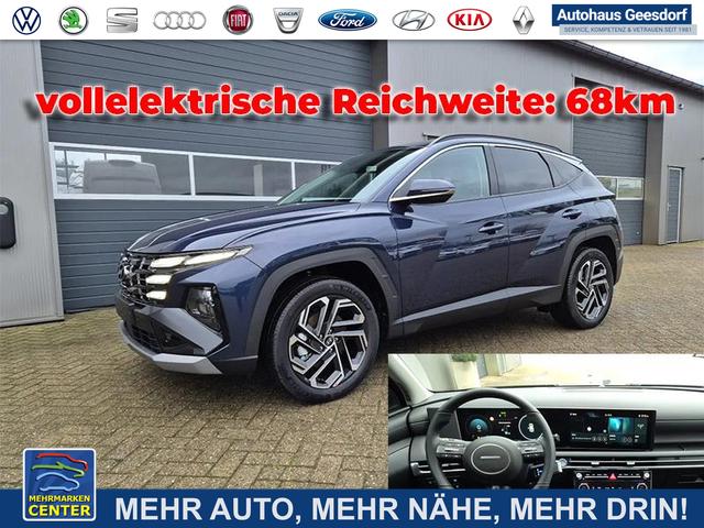 Lagerfahrzeug Hyundai TUCSON - 1.6 T-GDI 252PS Automatik PHEV Trend FACELIFT MY2025 Sitzheizung ACC Klimaautomatik Navi 12,3"-Touchscreen DAB  wireless Apple CarPlay   Android Auto PDC v h Rückf.Kamera 2xKeyless 19-LM