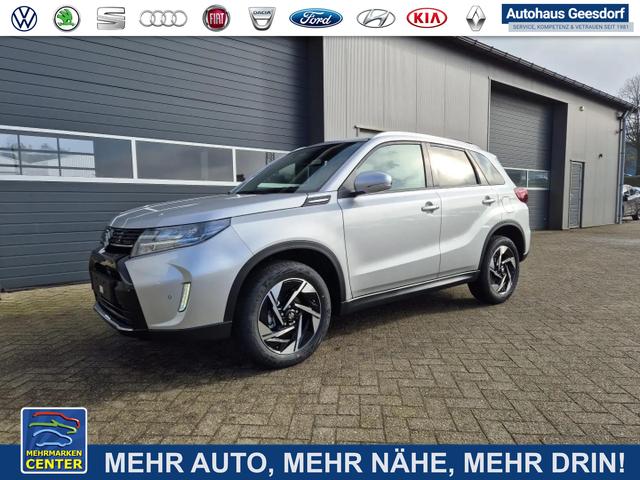 Lagerfahrzeug Suzuki Vitara - 1.4 Boosterjet 129PS Hybrid Comfort  Teilleder mit Alcantara Navi Klimaautomatik Sitzheizung ACC PDC v h Rückf.Kamera Suzuki-Radio Apple CarPlay Android Auto Touchscreen 2xKeyless 17-LM