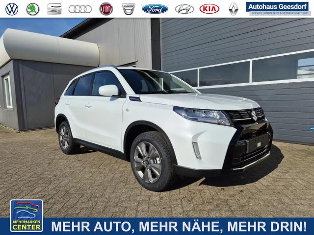 Lagerfahrzeug Suzuki Vitara - 1.4 Boosterjet 129PS Hybrid Comfort Navi Klimaautomatik Sitzheizung ACC PDC Rückf.Kamera Suzuki-Radio Apple CarPlay Android Auto Touchscreen 2xKeyless 17-LM