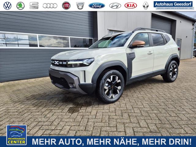 Lagerfahrzeug Dacia Duster - 1.6 SCE Hybrid 140PS Automatik Extreme Lenkradheizung Sitzheizung 4x Kamera Klimaautomatik Bluetooth Apple Carplay Android Auto PDC v h 2xKeyless 17-LM