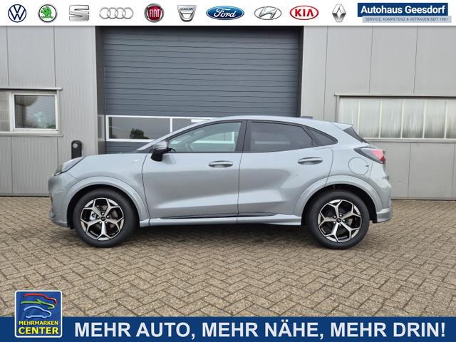 Lagerfahrzeug Ford Puma - ST-Line 1.0 EcoBoost Hybrid 125PS 4x Kamera Lenkradheizung Sitzheizung Klimaautomatik ACC elektr.Heckklappe Bluetooth Apple Carplay Android Auto PDC v h 2xKeyless 17-LM