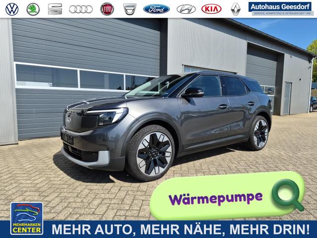 Lagerfahrzeug Ford Explorer - Limited Edition (Extended Range 79kWh) 204PS Automatik el.AHK Wärmepumpe 21-LM Heckantrieb Klimaautomatik Sitzheizung Lenkradheizung Ford-Navi Rückf.Kamera PDC v h Bluetooth Apple Carplay Android Auto 2xKeyless