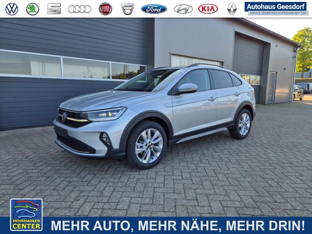 Lagerfahrzeug Volkswagen Taigo - 1.0 TSI 116PS DSG Life LED-Matrix-Scheinwerfer Klimaautomatik Sitzheizung PDC Rückf.Kamera 17-LM abged.Scheiben 2xKeyless DAB  Bluetooth Touchscreen Apple CarPlay Android Auto
