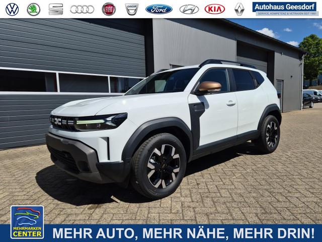 Lagerfahrzeug Dacia Duster - Extreme Hybrid 140PS Automatik 1.6 SCE Sitzheizung Klimaautomatik 4x Kamera elektr.Parkbremse Teil-Leder Bluetooth Apple Carplay Android Auto PDC v h 2xKeyless 17-LM