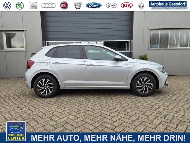 Lagerfahrzeug Volkswagen Polo - Life 1.0 TSI 95PS Rückf.Kamera Sitzheizung Digital Cockpit Klima PDC abgd.Scheiben Bluetooth Apple Car Play Android Auto 15-LM
