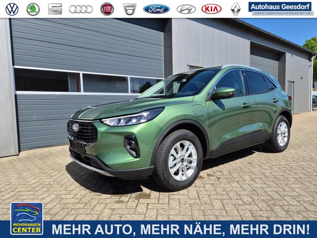 Lagerfahrzeug Ford Kuga - Titanium 243PS PHEV Automatik schwenkb. AHK Sitzheizung v h Lenkradheizung Frontscheibe beheizb. LED-Scheinwerfer Klimaautomatik Ford-Navi SYNC4 Apple CarPlay Android Auto Touchscreen Bluetooth PDC 4xKamera 2xKeyless 17"LM vollelektr. Reichweite