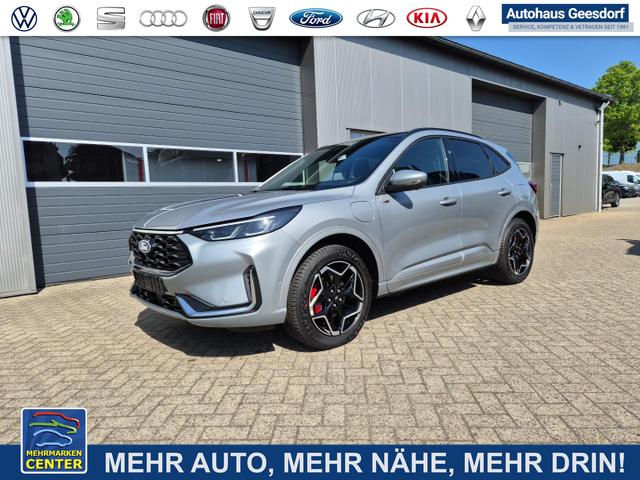 Lagerfahrzeug Ford Kuga - ST-Line X 243PS PHEV Automatik Matrix-LED elektr. PanoDach schwenkb. AHK Head-Up-Display Sitzheizung v h Lenkradheizung Frontscheibe beheizb. Navi SYNC4 Apple CarPlay Android Auto Touchscreen PDC 4xKamera 2xKeyless B O Sound 19"LM vollelektr. Re