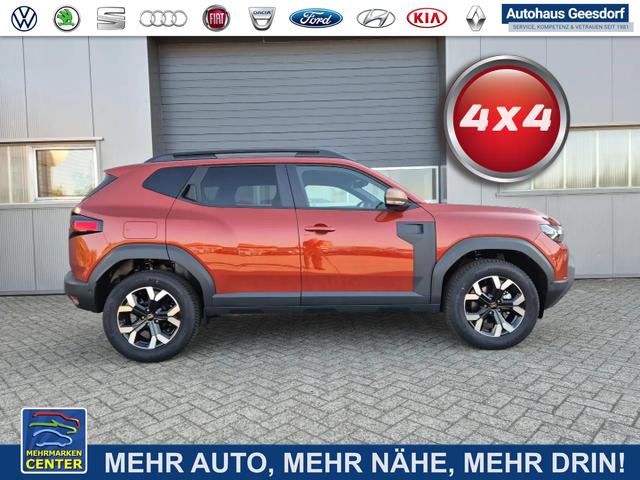 Lagerfahrzeug Dacia Duster - Extreme 4x4 130PS 1.2 TCe 4x Kamera Lenkradheizung Sitzheizung Klimaautomatik Teil-Leder Bluetooth Apple Carplay Android Auto PDC v h 2xKeyless 17-LM Ganzj.Reifen