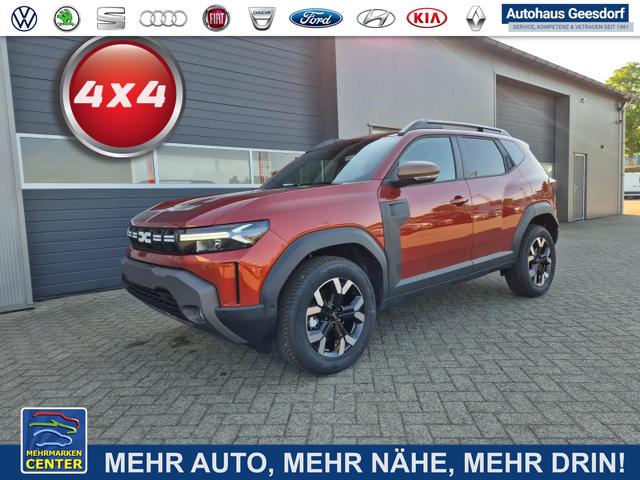 Lagerfahrzeug Dacia Duster - Extreme 4x4 130PS 1.2 TCe 4x Kamera Lenkradheizung Sitzheizung Klimaautomatik Teil-Leder Bluetooth Apple Carplay Android Auto PDC v h 2xKeyless 17-LM Ganzj.Reifen