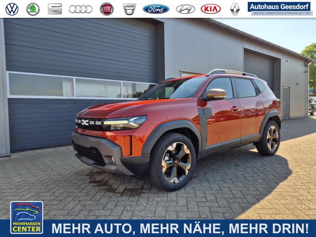 Lagerfahrzeug Dacia Duster - Extreme Hybrid 140PS Automatik 1.6 SCE Sitzheizung Klimaautomatik 4x Kamera elektr.Parkbremse Teil-Leder Bluetooth Apple Carplay Android Auto PDC v h 2xKeyless 18-LM