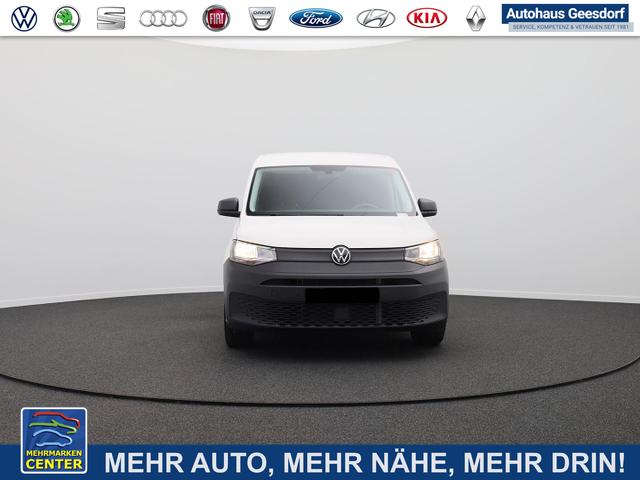 Gebrauchtfahrzeug Volkswagen Caddy Cargo - Comfort 2.0 TDI 122PS 2-Sitzer AHK Navi Rückf.Kamera PDC V H Klima VW-Radio Apple CarPlay Android Auto Hecktüren180º Schiebetür rechts Ganzjahresreifen