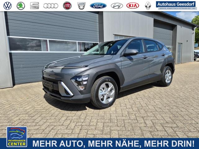 Lagerfahrzeug Hyundai KONA - Select 1.6 GDI 129PS Hybrid Automatik MY2025 Voll-LED Klimaautomatik Navi Rückf.Kamera PDC v h 12,3"-Touchscreen DAB  Apple CarPlay Android Auto Tempomat 16-LM