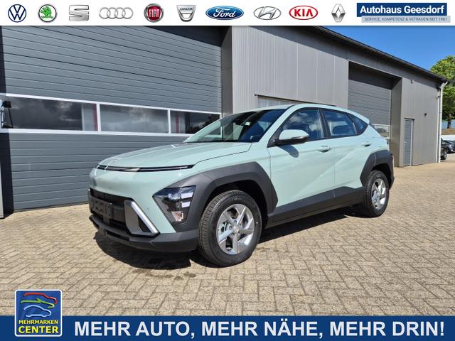Lagerfahrzeug Hyundai KONA - Select 1.6 GDI 129PS Hybrid Automatik MY2025 Voll-LED Klimaautomatik Navi Rückf.Kamera PDC v h 12,3"-Touchscreen DAB  Apple CarPlay Android Auto Tempomat 16-LM
