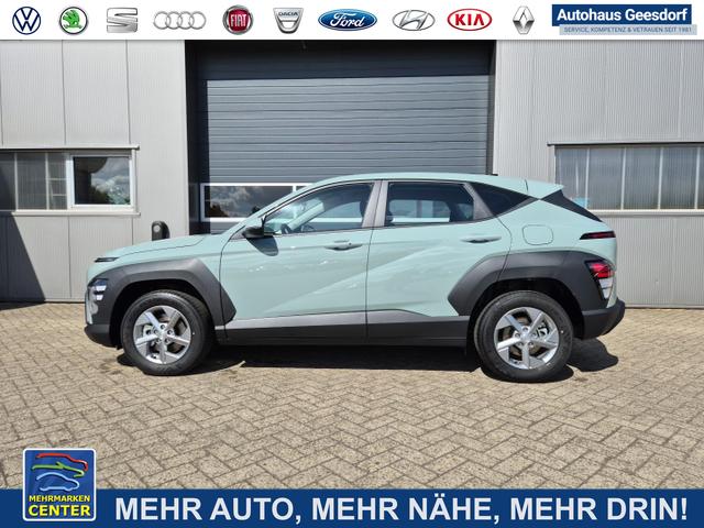 Lagerfahrzeug Hyundai KONA - Select 1.6 GDI 129PS Hybrid Automatik MY2025 Voll-LED Klimaautomatik Navi Rückf.Kamera PDC v h 12,3"-Touchscreen DAB  Apple CarPlay Android Auto Tempomat 16-LM