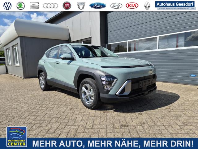 Lagerfahrzeug Hyundai KONA - Select 1.6 GDI 129PS Hybrid Automatik MY2025 Voll-LED Klimaautomatik Navi Rückf.Kamera PDC v h 12,3"-Touchscreen DAB  Apple CarPlay Android Auto Tempomat 16-LM
