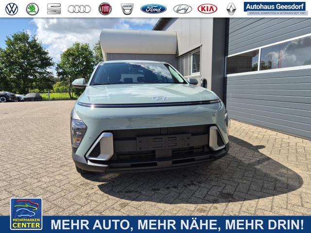 Lagerfahrzeug Hyundai KONA - Select 1.6 GDI 129PS Hybrid Automatik MY2025 Voll-LED Klimaautomatik Navi Rückf.Kamera PDC v h 12,3"-Touchscreen DAB  Apple CarPlay Android Auto Tempomat 16-LM