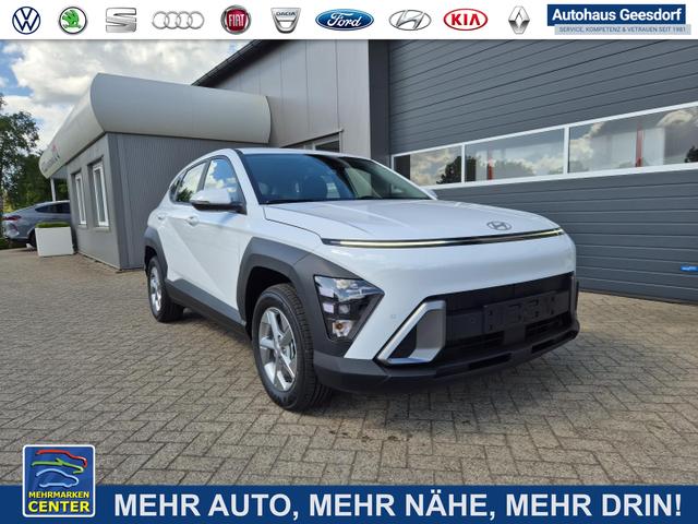Lagerfahrzeug Hyundai KONA - Select 1.6 GDI 129PS Hybrid Automatik MY2025 Voll-LED Klimaautomatik Navi Rückf.Kamera PDC v h 12,3"-Touchscreen DAB  Apple CarPlay Android Auto Tempomat 16-LM