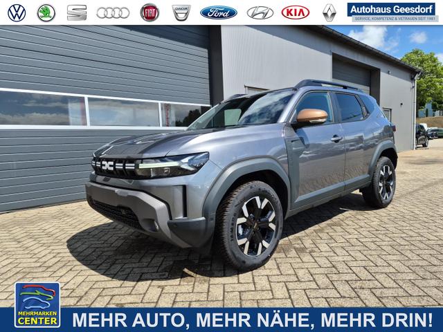 Lagerfahrzeug Dacia Duster - Extreme 4x4 130PS 1.2 TCe Frontscheibe beheizb. 4x Kamera Lenkradheizung Sitzheizung Klimaautomatik Teil-Leder elektr.Parkbremse Bluetooth Apple Carplay Android Auto PDC v h 2xKeyless 17-LM Ganzj.Reifen