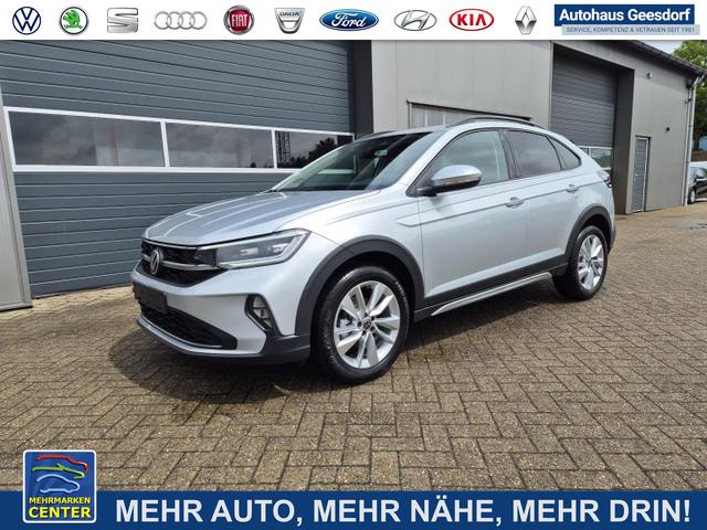 Lagerfahrzeug Volkswagen Taigo - 1.5 TSI 150PS DSG Life LED-Matrix-Scheinwerfer Klimaautomatik Sitzheizung PDC Rückf.Kamera 17-LM abged.Scheiben 2xKeyless DAB  Bluetooth Touchscreen Apple CarPlay Android Auto