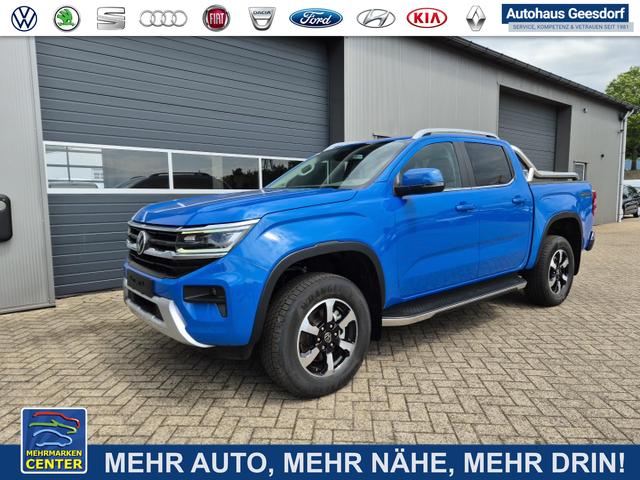 Lagerfahrzeug Volkswagen Amarok - Style DoKa 3.0 TDI 240PS 4x4 Automatik Trittbrett Chrompaket Navi Lenkradheizung Frontscheibe beheizb. Sitzheizung AHK Rückf.Kamera ACC Klimaautomatik PDC v h Apple Carplay Android Auto 2xKeyless 18"LM