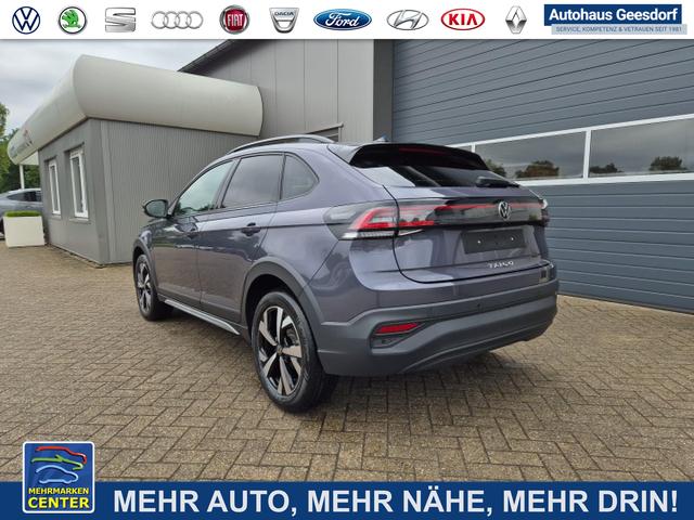 Lagerfahrzeug Volkswagen Taigo - 1.0 TSI 116PS DSG Life LED-Matrix-Scheinwerfer Klimaautomatik Sitzheizung PDC Rückf.Kamera 17-LM abged.Scheiben 2xKeyless DAB  Bluetooth Touchscreen Apple CarPlay Android Auto