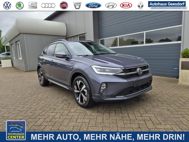 Lagerfahrzeug Volkswagen Taigo - 1.0 TSI 116PS DSG Life LED-Matrix-Scheinwerfer Klimaautomatik Sitzheizung PDC Rückf.Kamera 17-LM abged.Scheiben 2xKeyless DAB  Bluetooth Touchscreen Apple CarPlay Android Auto
