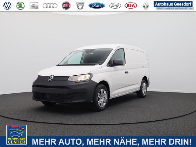 Lagerfahrzeug Volkswagen Caddy Cargo - Maxi 2.0 TDI 102PS 2-Sitzer Klima Tempomat PDC Apple CarPlay Android Auto Hecktüren180º Schiebetür rechts