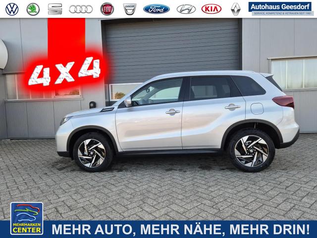 Lagerfahrzeug Suzuki Vitara - Comfort  129PS MHEV 4x4 ALLGRIP 1.4 Boosterjet Allrad Teilleder mit Alcantara Navi Klimaautomatik Sitzheizung ACC PDC v h Rückf.Kamera Suzuki-Radio Apple CarPlay Android Auto Touchscreen 2xKeyless 17-LM