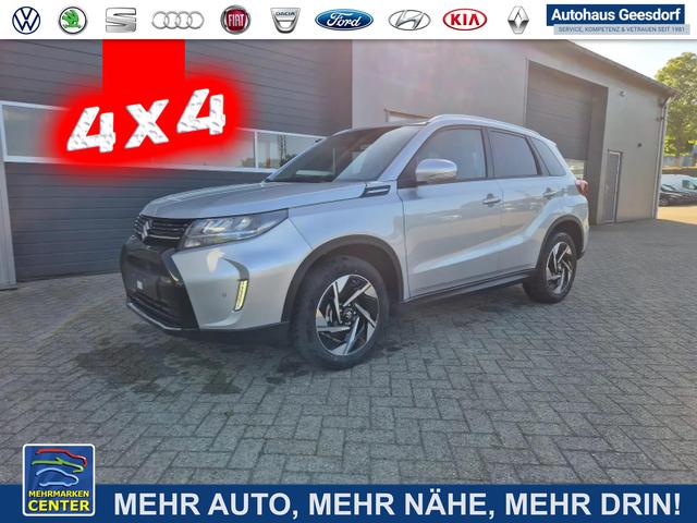 Lagerfahrzeug Suzuki Vitara - Comfort  129PS MHEV 4x4 ALLGRIP 1.4 Boosterjet Allrad Teilleder mit Alcantara Navi Klimaautomatik Sitzheizung ACC PDC v h Rückf.Kamera Suzuki-Radio Apple CarPlay Android Auto Touchscreen 2xKeyless 17-LM