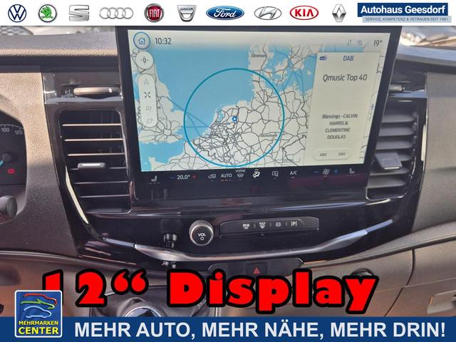 Lagerfahrzeug Ford Transit - 350 L4H3 2.0 EcoBlue 130PS Trend Heckantrieb 3,5t 2-Sitzer AHK Sitzheizung Frontscheibe beheizb. Klimaautomatik Navi PDC v h Bluetooth DAB Apple CarPlay Android Auto Tempomat Ganzj.Reifen