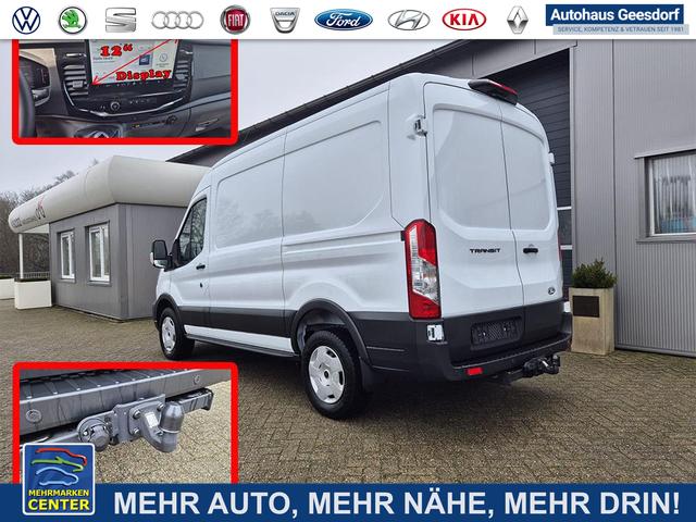 Lagerfahrzeug Ford Transit - L2H2 2.0 EcoBlue 165PS Trend Heckantrieb 3,5t 2-Sitzer AHK Sitzheizung Lenkradheizung Frontscheibe beheizb. Klimaautomatik PDC v h Rückf.Kamera Bluetooth DAB Apple CarPlay Android Auto Tempomat Ganzj.Reifen