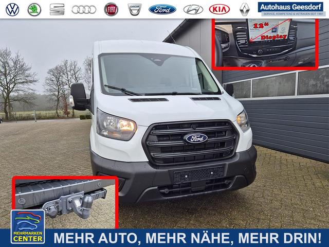 Lagerfahrzeug Ford Transit - L2H2 2.0 EcoBlue 165PS Trend Heckantrieb 3,5t 2-Sitzer AHK Sitzheizung Lenkradheizung Frontscheibe beheizb. Klimaautomatik PDC v h Rückf.Kamera Bluetooth DAB Apple CarPlay Android Auto Tempomat Ganzj.Reifen