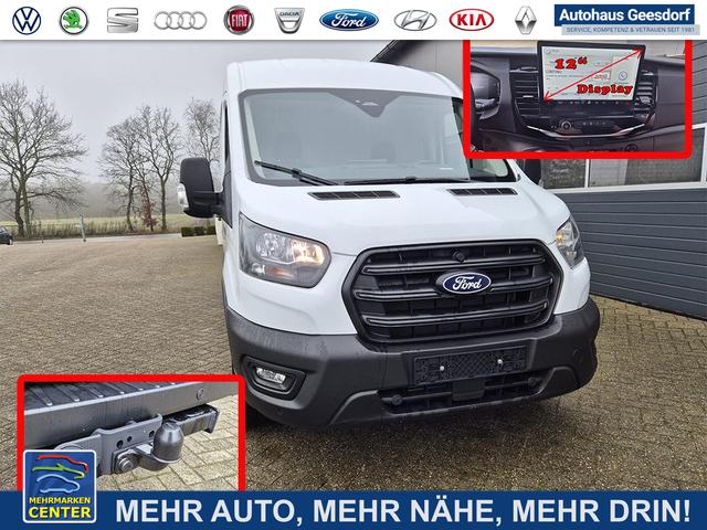 Lagerfahrzeug Ford Transit - L2H2 2.0 EcoBlue 130PS Trend 3,5t 2-Sitzer AHK Sitzheizung Lenkradheizung Frontscheibe beheizb. Klimaautomatik PDC v h Rückf.Kamera Bluetooth DAB Apple CarPlay Android Auto Tempomat Ganzj.Reifen