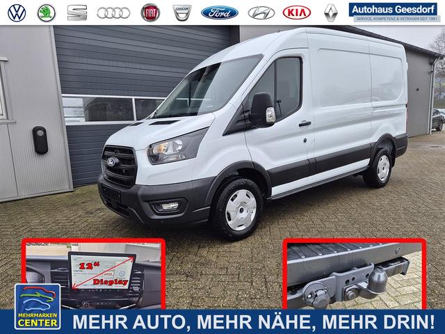 Lagerfahrzeug Ford Transit - L2H2 2.0 EcoBlue 130PS Trend 3,5t 3-Sitzer AHK Sitzheizung Lenkradheizung Frontscheibe beheizb. Klimaautomatik PDC v h Rückf.Kamera Bluetooth DAB Apple CarPlay Android Auto Tempomat Ganzj.Reifen