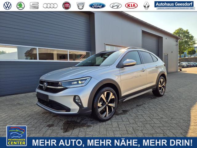 Lagerfahrzeug Volkswagen Taigo - 1.0 TSI 116PS DSG Life LED-Matrix-Scheinwerfer Klimaautomatik Sitzheizung PDC Rückf.Kamera 17-LM abged.Scheiben 2xKeyless DAB  Bluetooth Touchscreen Apple CarPlay Android Auto
