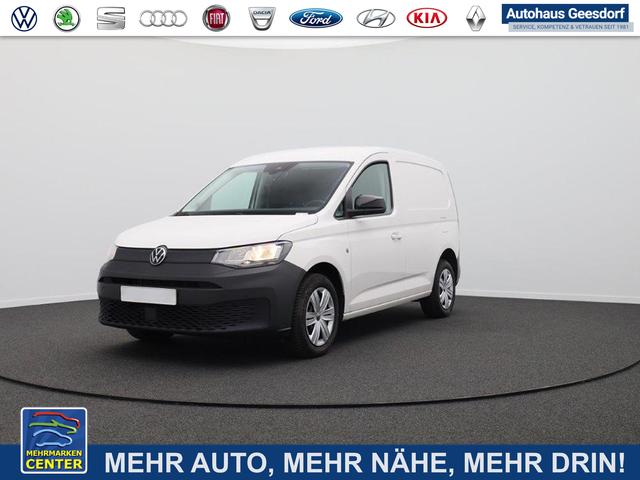 Gebrauchtfahrzeug Volkswagen Caddy Cargo - Comfort 2.0 TDI 122PS DSG 2-Sitzer Anhängerkupplung Klima Parksensoren Rückf.Kamera Navi Apple CarPlay Android Auto Hecktüren180º Schiebetür rechts Ganzjahresreifen