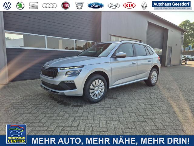 Lagerfahrzeug Skoda Kamiq - 1.0 TSI 115PS DSG Selection Matrix-LED Sitzheizung Garantieverlängerung Klimaautomatik Parksensoren Skoda-Radio drahtlos Apple CarPlay   Android Auto Digital Cockpit Tempomat abg.Scheiben