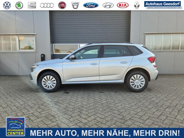 Lagerfahrzeug Skoda Kamiq - 1.0 TSI 115PS DSG Selection Matrix-LED Sitzheizung Garantieverlängerung Klimaautomatik Parksensoren Skoda-Radio drahtlos Apple CarPlay   Android Auto Digital Cockpit Tempomat abg.Scheiben