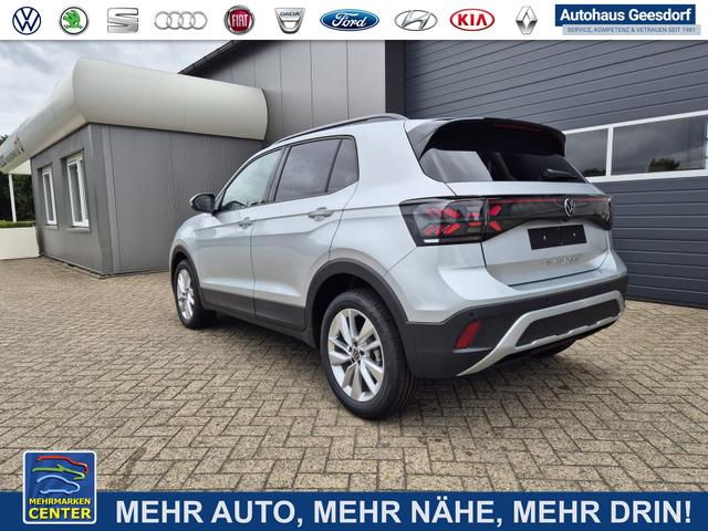 Lagerfahrzeug Volkswagen T-Cross - 1.0 TSI 116PS DSG Life LED-Matrix-Scheinwerfer Klimaautomatik Sitzheizung PDC Rückf.Kamera 17-LM abged.Scheiben 2xKeyless DAB  Bluetooth Touchscreen Apple CarPlay Android Auto