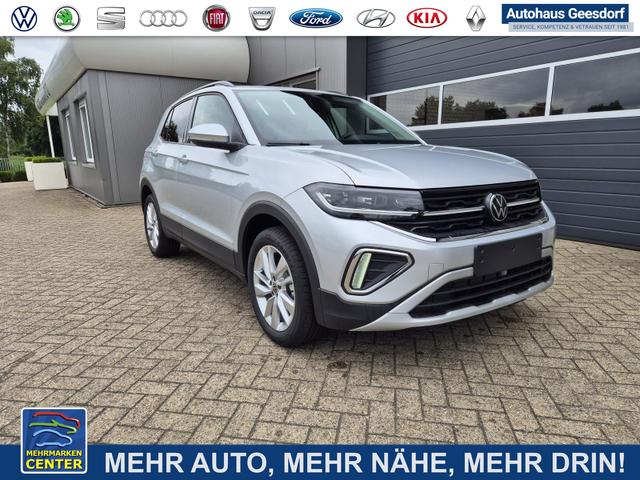 Lagerfahrzeug Volkswagen T-Cross - 1.0 TSI 116PS DSG Life LED-Matrix-Scheinwerfer Klimaautomatik Sitzheizung PDC Rückf.Kamera 17-LM abged.Scheiben 2xKeyless DAB  Bluetooth Touchscreen Apple CarPlay Android Auto
