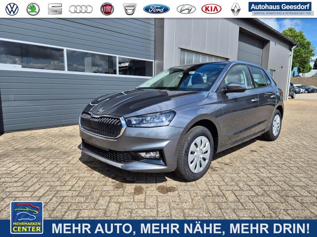 Lagerfahrzeug Skoda Fabia - 1.0 TSI 95PS Selection 5-türig Rückf.Kamera Parksensoren Sitzheizung Multifunktionslenkrad Klima Skoda-Radio Bluetooth Touchscreen Tempomat Nebelsch. Apple CarPlay   Android Auto