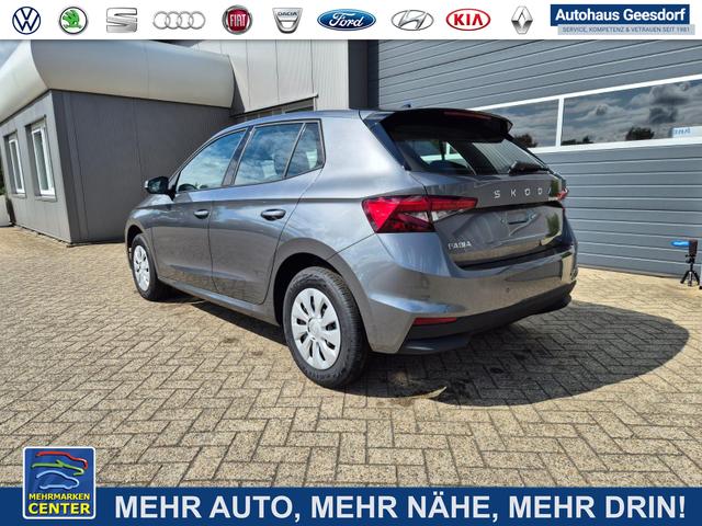 Lagerfahrzeug Skoda Fabia - 1.0 TSI 95PS Selection 5-türig Rückf.Kamera Parksensoren Sitzheizung Multifunktionslenkrad Klima Skoda-Radio Bluetooth Touchscreen Tempomat Nebelsch. Apple CarPlay   Android Auto