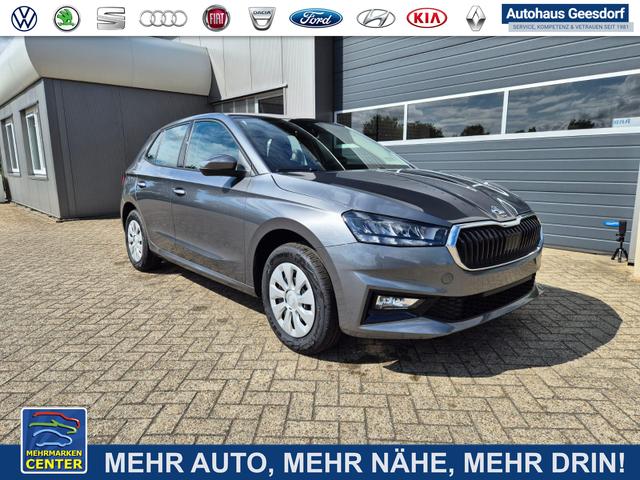 Lagerfahrzeug Skoda Fabia - 1.0 TSI 95PS Selection 5-türig Rückf.Kamera Parksensoren Sitzheizung Multifunktionslenkrad Klima Skoda-Radio Bluetooth Touchscreen Tempomat Nebelsch. Apple CarPlay   Android Auto
